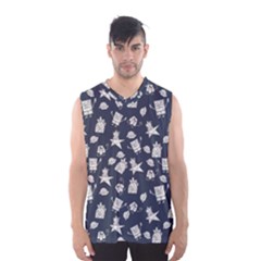 Doodle Bob Pattern Men s Basketball Tank Top by Valentinaart