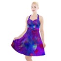 Galaxy Now Halter Party Swing Dress  View1