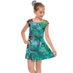 Underwater Summer Kids Cap Sleeve Dress