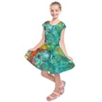 Underwater Summer Kids  Short Sleeve Dress