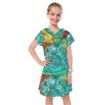 Underwater Summer Kids  Drop Waist Dress