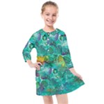 Underwater Summer Kids  Quarter Sleeve Shirt Dress