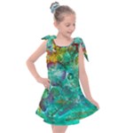 Underwater Summer Kids  Tie Up Tunic Dress