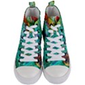 Underwater Summer Women s Mid-Top Canvas Sneakers View1