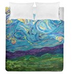 A Very Very Starry Night Duvet Cover Double Side (Queen Size)