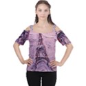 Ooh Lala Purple Rain Cutout Shoulder Tee View1