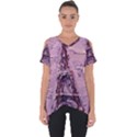 Ooh LaLa Purple Rain Cut Out Side Drop Tee View1