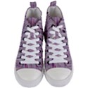 Purple Rain Women s Mid-Top Canvas Sneakers View1