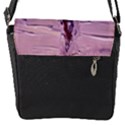 Ooh LaLa Purple Rain Flap Closure Messenger Bag (S) View1