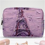 Ooh LaLa Purple Rain Make Up Pouch (Medium)