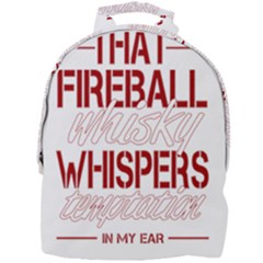 Fireball Whiskey Shirt Solid Letters 2016 Mini Full Print Backpack by crcustomgifts