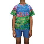 Our Town My Town Kids  Short Sleeve Swimwear