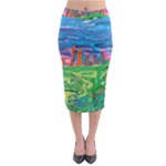 Our Town My Town Midi Pencil Skirt