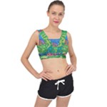 Our Town My Town V-Back Sports Bra