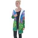 Our Town My Town Longline Hooded Cardigan View1