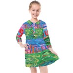 Our Town My Town Kids  Quarter Sleeve Shirt Dress