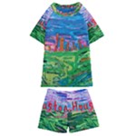 Our Town My Town Kids  Swim Tee and Shorts Set