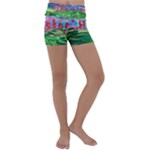 Our Town My Town Kids  Lightweight Velour Yoga Shorts