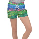 Our Town My Town Women s Velour Lounge Shorts