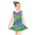 Our Town My Town Kids  Skater Dress Swimsuit