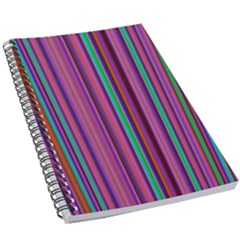 Stripes Wallpaper Texture 5 5  X 8 5  Notebook New by Wegoenart