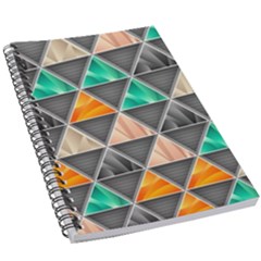 Abstract Geometric Triangle Shape 5 5  X 8 5  Notebook New by Wegoenart