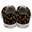 Dragon Motif Print Pattern Women s Low Top Canvas Sneakers View4