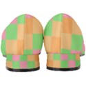 Checkerboard Pastel Squares Women s Low Heels View4