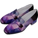 Geometric Triangle Women s Chunky Heel Loafers View2