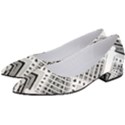 Pattern Tile Repeating Geometric Women s Low Heels View2