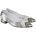 Pattern Tile Repeating Geometric Women s Low Heels View3