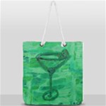 5 Oclock Somewhere Full Print Rope Handle Tote (Large)