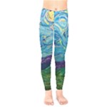 A Very Very Starry Night Kids  Legging