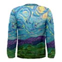 A Very Very Starry Night Men s Long Sleeve Tee View2