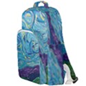 A Very Very Starry Night Double Compartment Backpack View1