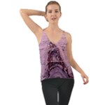 Ooh Lala Purple Rain Chiffon Cami