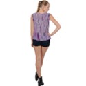 Ooh Lala Purple Rain Bubble Hem Chiffon Tank Top View2