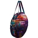 Spring Ring Giant Round Zipper Tote View3