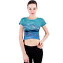 Women  Crew Neck Crop Top View1