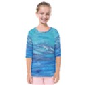 Women  Kids  Quarter Sleeve Raglan Tee View1