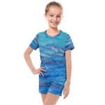 Women  Kids  Mesh Tee and Shorts Set