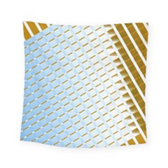 Diagonal Seamless Line Design Square Tapestry (small) by LoolyElzayat