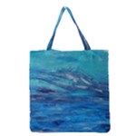 Into the Chill  Grocery Tote Bag