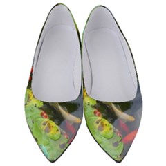 Koi Fish Pond Women s Low Heels