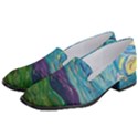 A Very Very Starry Night Women s Classic Loafer Heels View2