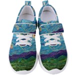 A Very Very Starry Night Women s Velcro Strap Shoes