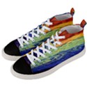 Days of Future Past  Men s Mid-Top Canvas Sneakers View2