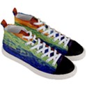 Days of Future Past  Men s Mid-Top Canvas Sneakers View3