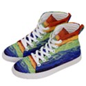 Days of Future Past  Women s Hi-Top Skate Sneakers View2