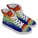 Days of Future Past  Women s Hi-Top Skate Sneakers View3